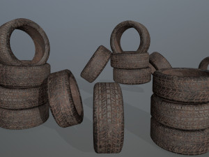 tire 3D मॉडल