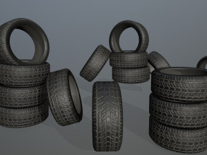 tire 3D मॉडल