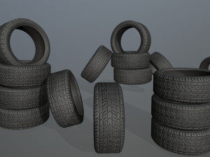 tire 3D मॉडल