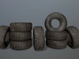 tire4 3D Model