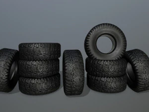 tire4 3D Model