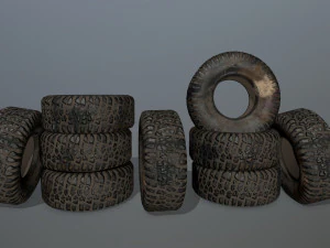 tire4 3D Model