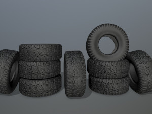 tire4 3D Модель