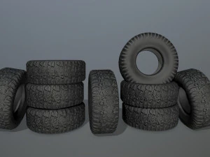 tire4 3D Model