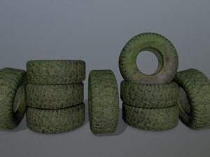 tire4 3D Модель