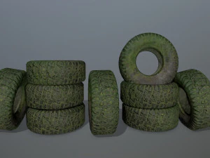 tire4 3D Model