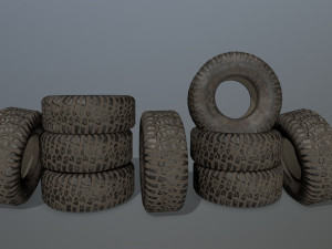 tire4 3D Модель