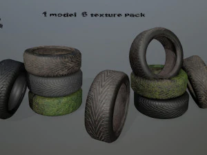 タイヤ3 3Dモデル