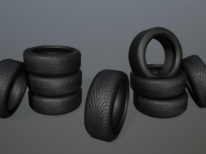 tire3 3D Model