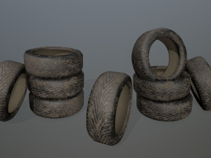 tire3 3D Model