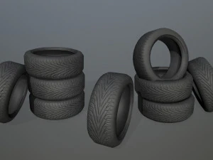 tire3 3D Model
