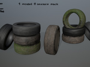 tire2 3D 模型