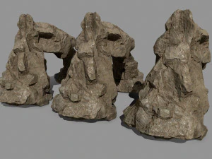 rocks set 3D Model