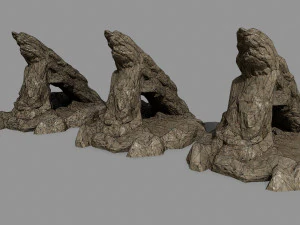 rocks set 3D Model