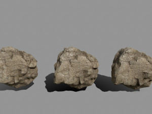 rocks set 3D Model