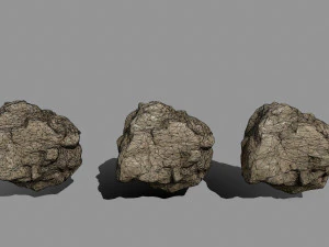 rocks set 3D Model