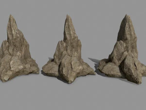 rocks set 3D Model
