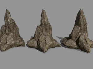 rocks set 3D Model