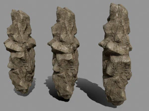 rocks set 3D Model