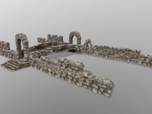 ruin set Modelo 3D