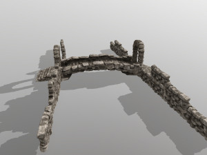 ruin set Modelo 3D