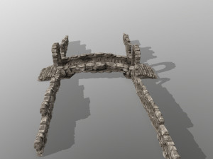 ruin set Modelo 3D