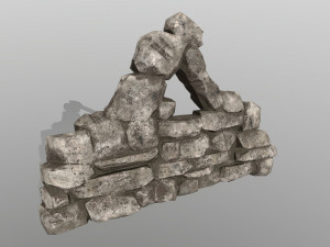 ruin set Modelo 3D