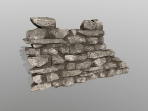 ruin set Modelo 3D