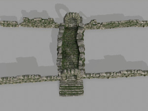 ruin set 3D Модель