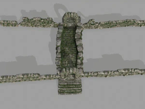 ruin set 3D Model