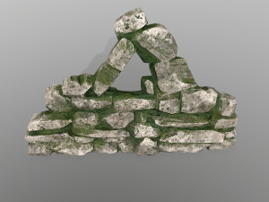 ruin set 3D Модель