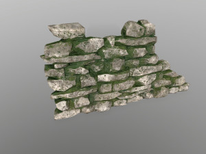 ruin set 3D Модель