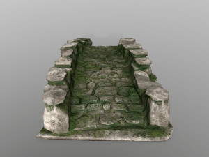 ruin set 3D Модель