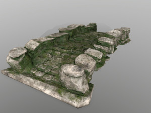 ruin set 3D Модель