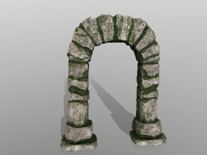 ruin set 3D Модель