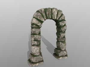 ruin set 3D Модель
