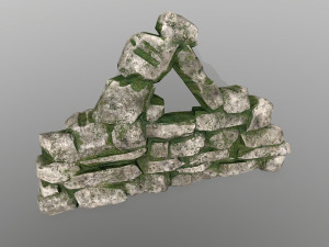ruin set 3D Модель