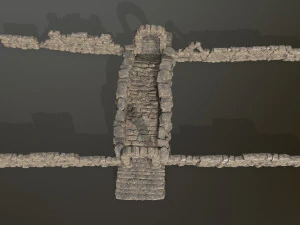 ruin set 3D Model