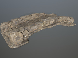 ruin set Modello 3D