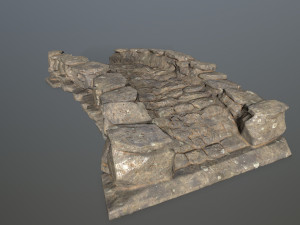 ruin set Modello 3D
