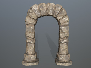 ruin set Modello 3D