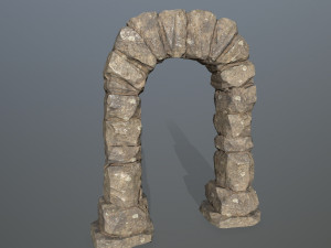 ruin set Modello 3D