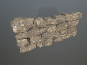 ruin set 3D Model