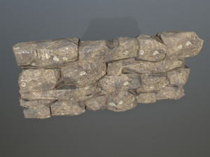 ruin set Modello 3D