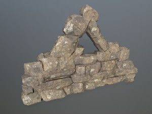 ruin set Modello 3D
