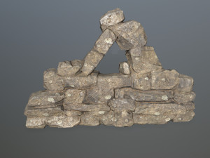 ruin set Modello 3D