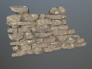ruin set Modello 3D