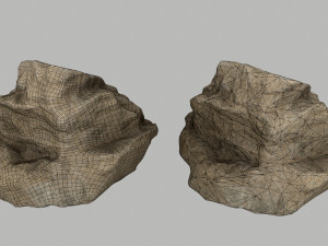 sea rocks 3D Model