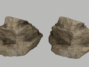 sea rocks 3D Model