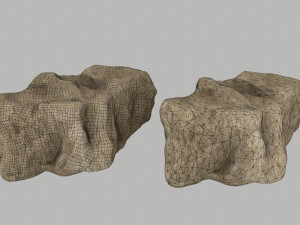 sea rocks 3D Model